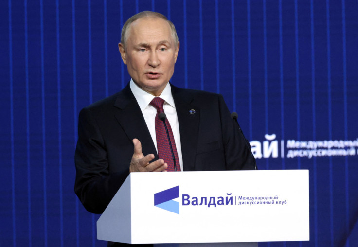 Il presidente russo Putin partecipa alla riunione del club di discussione Valdai