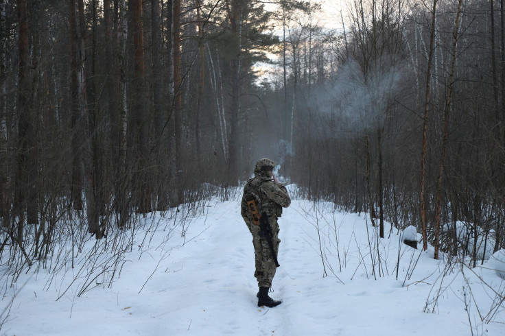Soldato Russo Nella Neve