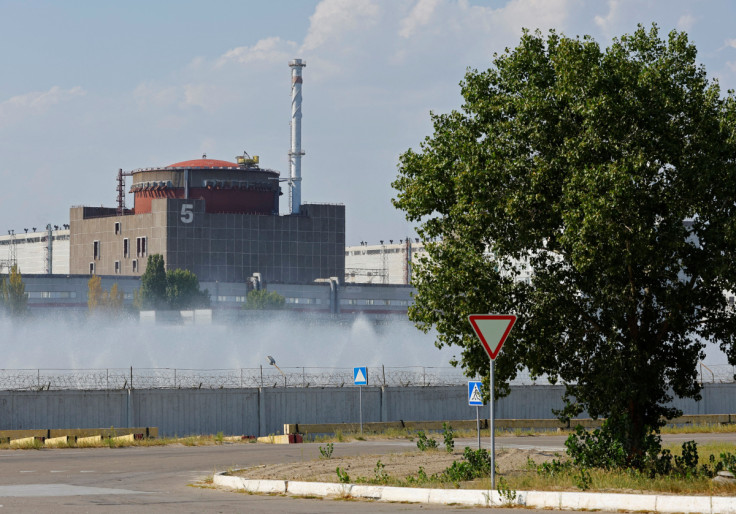 Centrale nucleare di Zaporizhzhia vicino a Enerhodar