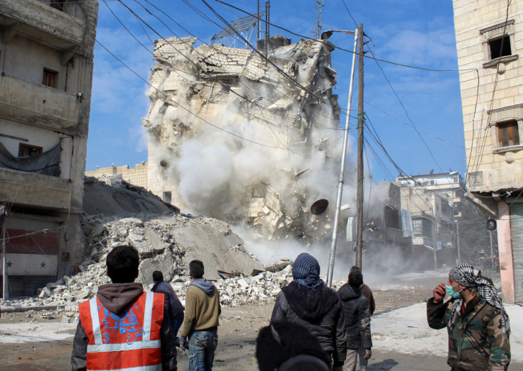 All&#39;indomani del terremoto ad Aleppo