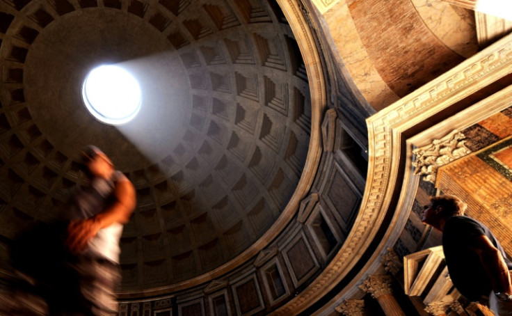 Una delle reliquie meglio conservate dell&#39;antica Roma, il Pantheon è famoso per la sua straordinaria cupola