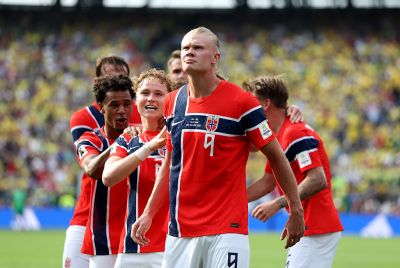 EAST RUTHERFORD, NEW JERSEY - JULY 05: Erling Haaland #9