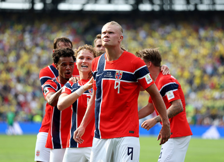 EAST RUTHERFORD, NEW JERSEY - JULY 05: Erling Haaland #9